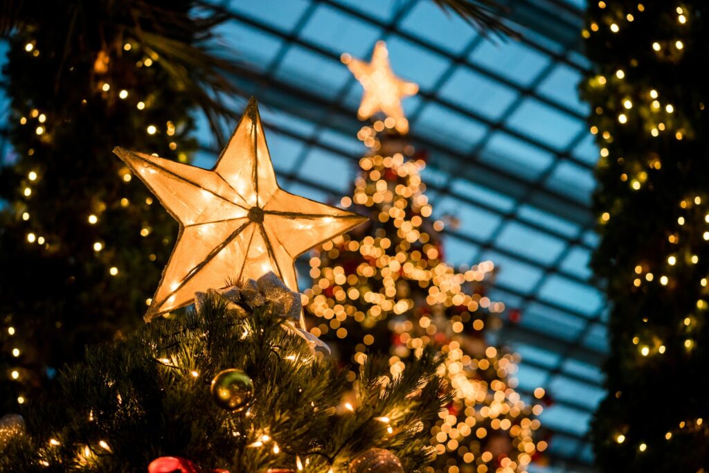 Hiasan Puncak Pohon Natal