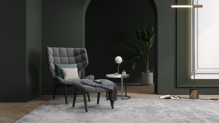Dark Green Room